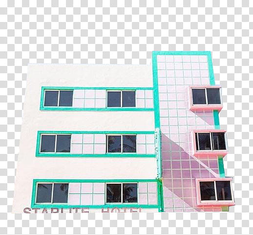 SHARE PANTONE Jaexi Part , blue and green Starlite Hotel building under clear sky at daytime transparent background PNG clipart