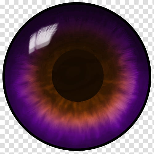 Realistic Eye Textures, purple eye illustration transparent background PNG clipart
