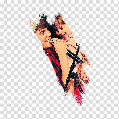 Justin and Jazzy, Justin Bieber transparent background PNG clipart