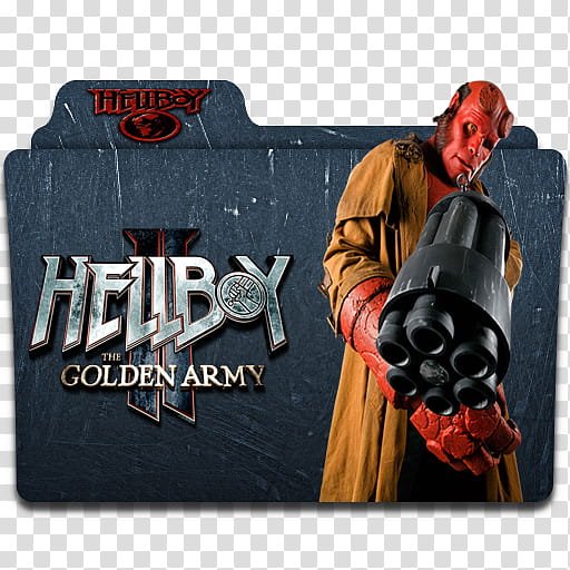 Hellboy Folder Icon , Hellboy II, The Golden Army transparent background PNG clipart