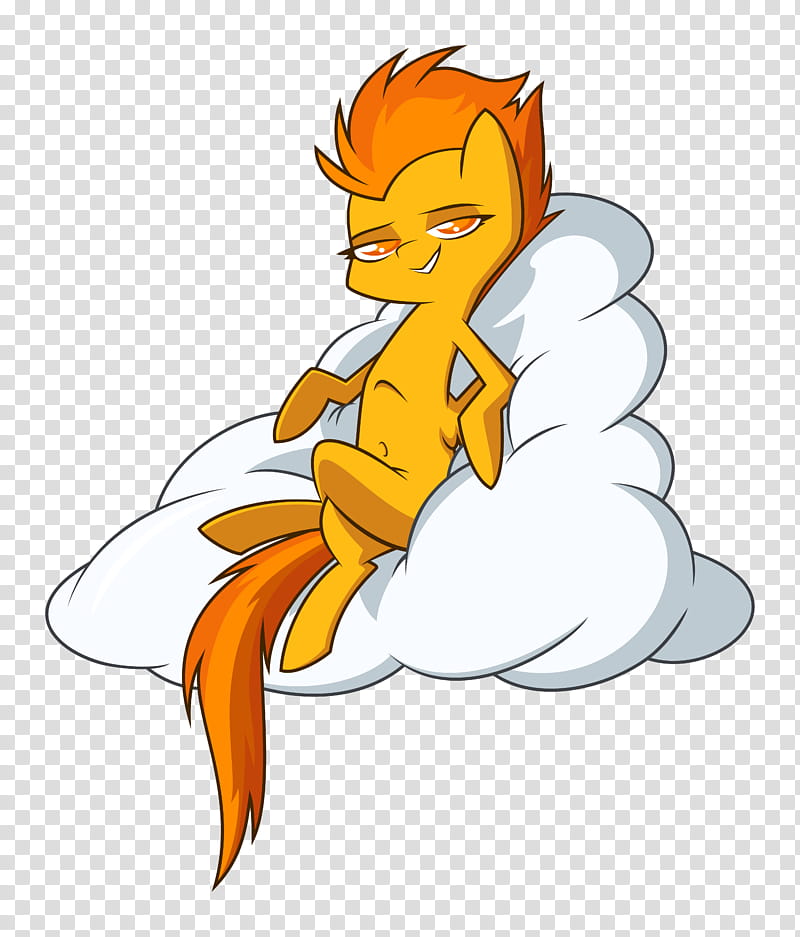 Spitfire Pinup, yellow My Little Pony character illustration transparent background PNG clipart