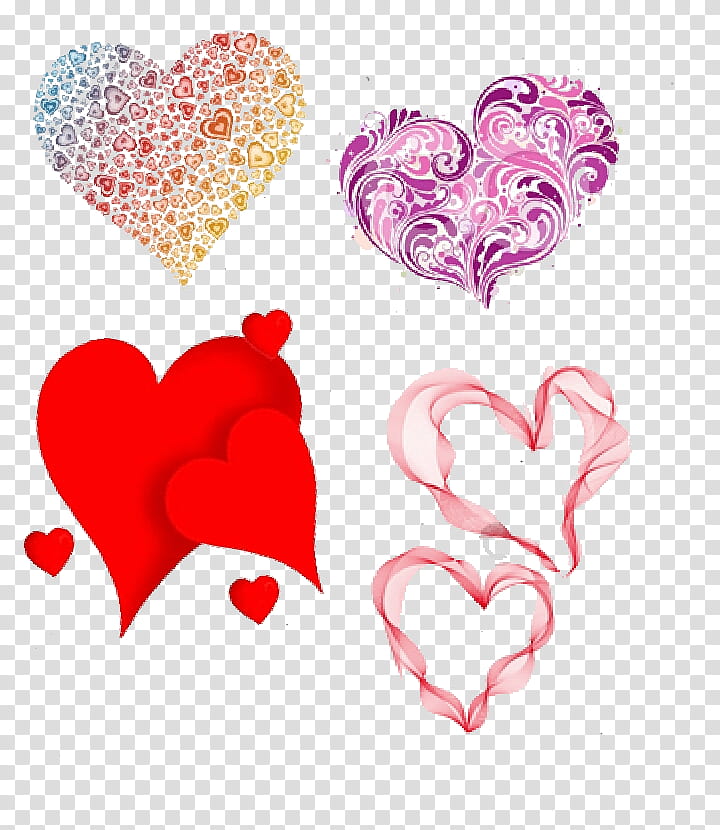 Premade Hearts transparent background PNG clipart