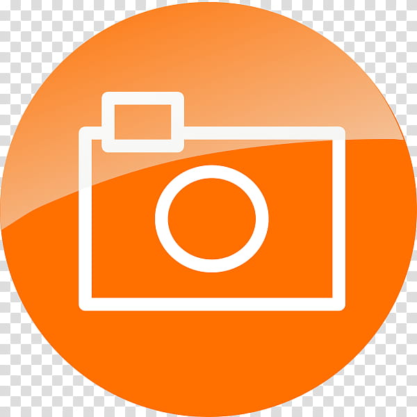 graphy Camera Logo, Digital Cameras, grapher, Movie Camera, Orange, Circle, Line, Symbol transparent background PNG clipart