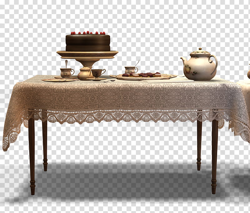 E S Goblin, white tablecloth transparent background PNG clipart