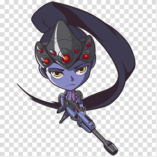 Icons Heroes Overwatch, Widowmaker-Fatale transparent background PNG clipart