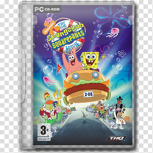 Game Icons , SpongeBob SquarePants The Movie transparent background PNG clipart