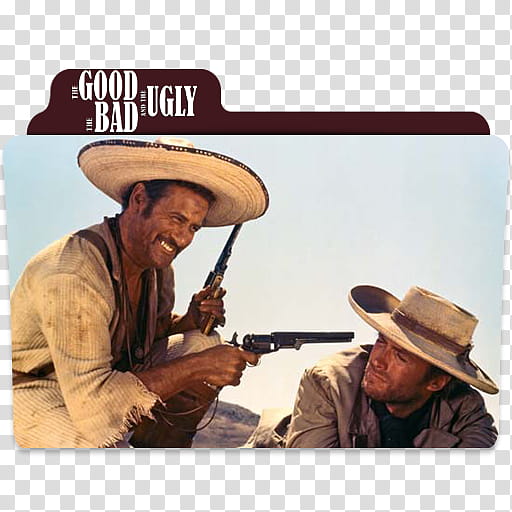 The Good The Bad and the Ugly  Folders, The Good, The Bad and The Ugly Folder Icon V transparent background PNG clipart