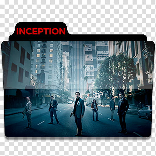 Folder Icons Movie Pack , inception transparent background PNG clipart