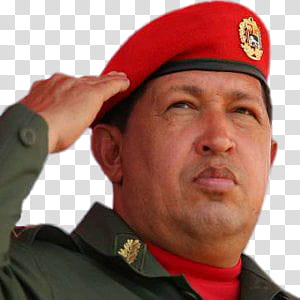 Hugo Chavez Military En transparent background PNG clipart