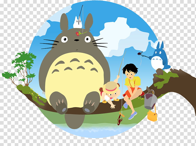 My Neighbor Totoro, My Neighbor Totoro illustration transparent background PNG clipart