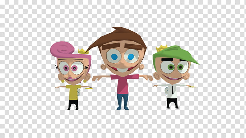 MMD Fairly OddParents (DL) transparent background PNG clipart