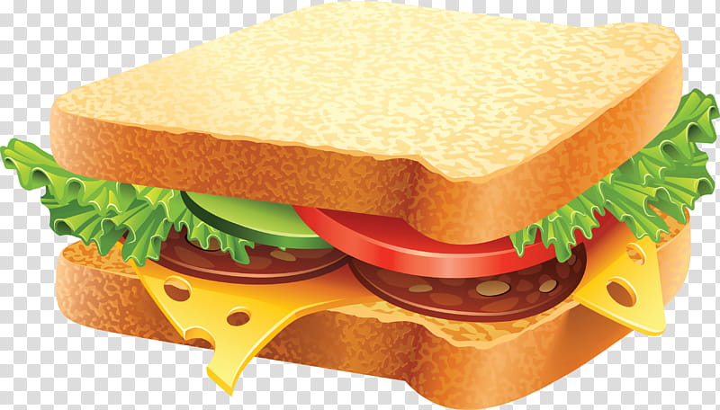 Junk Food, Club Sandwich, Tuna Fish Sandwich, Ham, Hamburger, Cheese Sandwich, Meat, Ham Sandwich transparent background PNG clipart