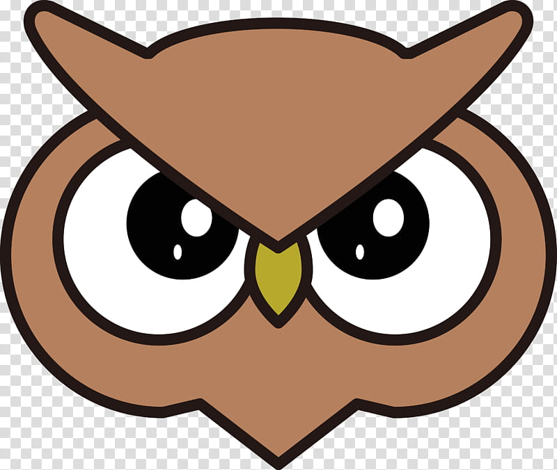 owl cute owl carton owl, Cartoon, Eastern Screech Owl, Headgear, Hat, Line, Bird transparent background PNG clipart