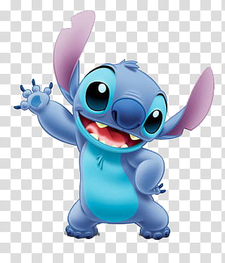 Stitch cartoon character transparent background PNG clipart