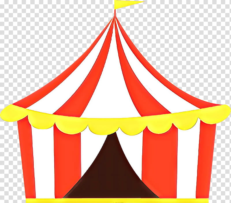 cartoon carnival tent