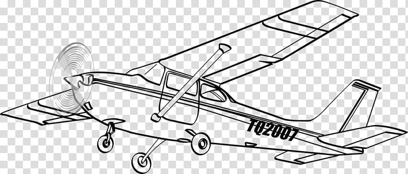 Drawing Of Family, Cessna 172, Airplane, Cessna 182 Skylane, Aircraft, Cessna Citation Family, Flight, Propeller transparent background PNG clipart