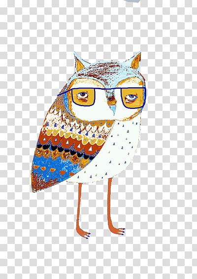Super  , multicolored owl illustration transparent background PNG clipart