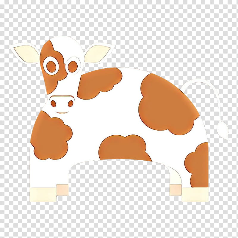 Orange, Cartoon, Hereford Cattle, Angus Cattle, Beefmaster, Limousin Cattle, Highland Cattle, Calf transparent background PNG clipart