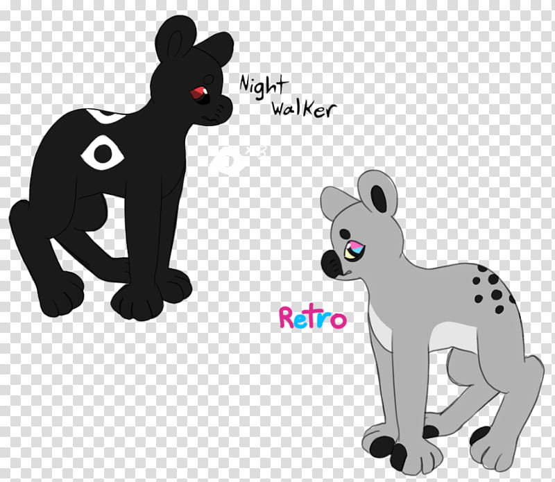 Night Walker and Retro , Evoloons (Approved) transparent background PNG clipart