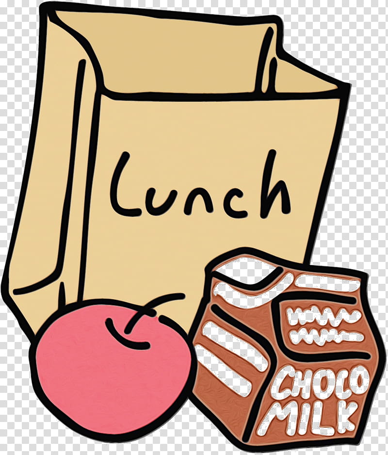 Junk Food, Watercolor, Paint, Wet Ink, Lunchbox, School Meal, School
, Line transparent background PNG clipart
