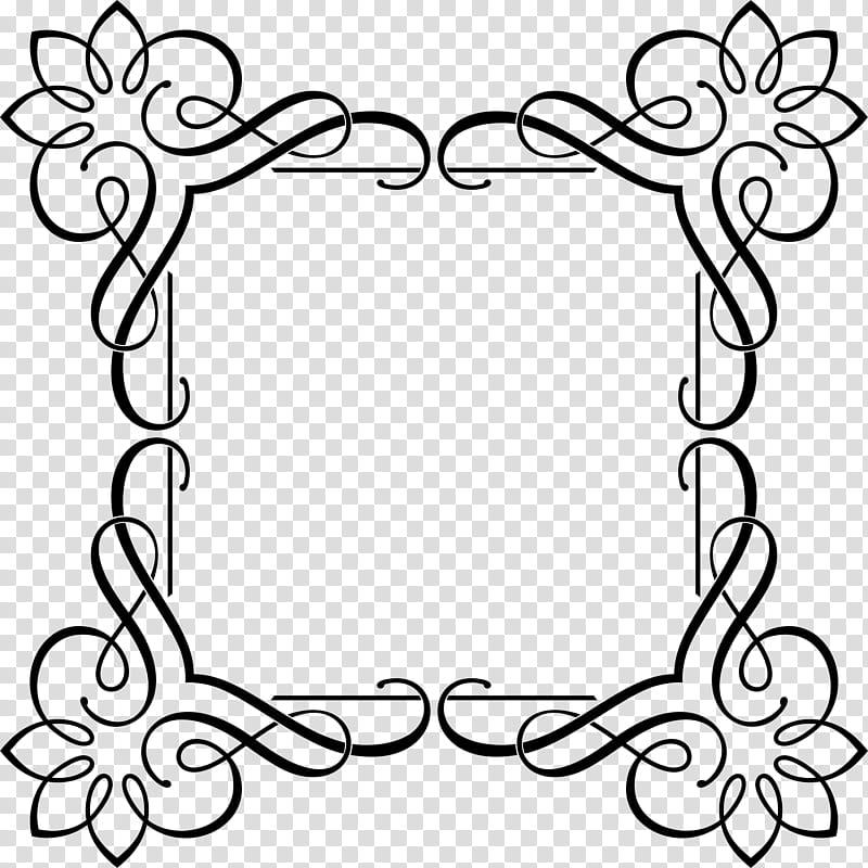 Black And White Frame, Frames, BORDERS AND FRAMES, Interior Design Services, Floral Design, Black And White
, Text, Line Art transparent background PNG clipart