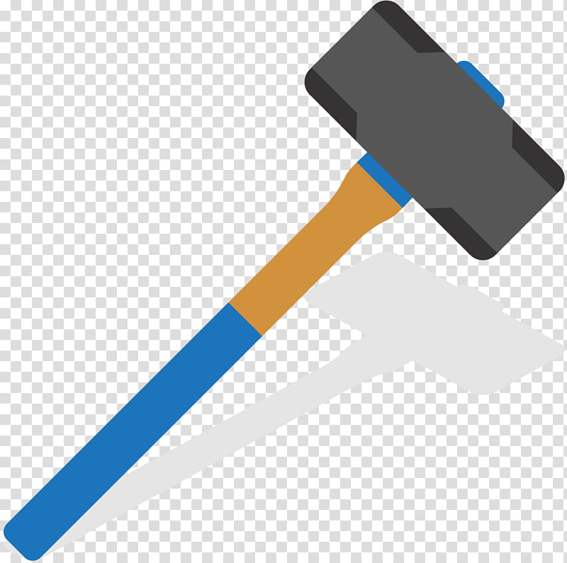 Hammer, Splitting Maul, Mallet, Line, Angle, Lump Hammer, Sledgehammer, Tool transparent background PNG clipart