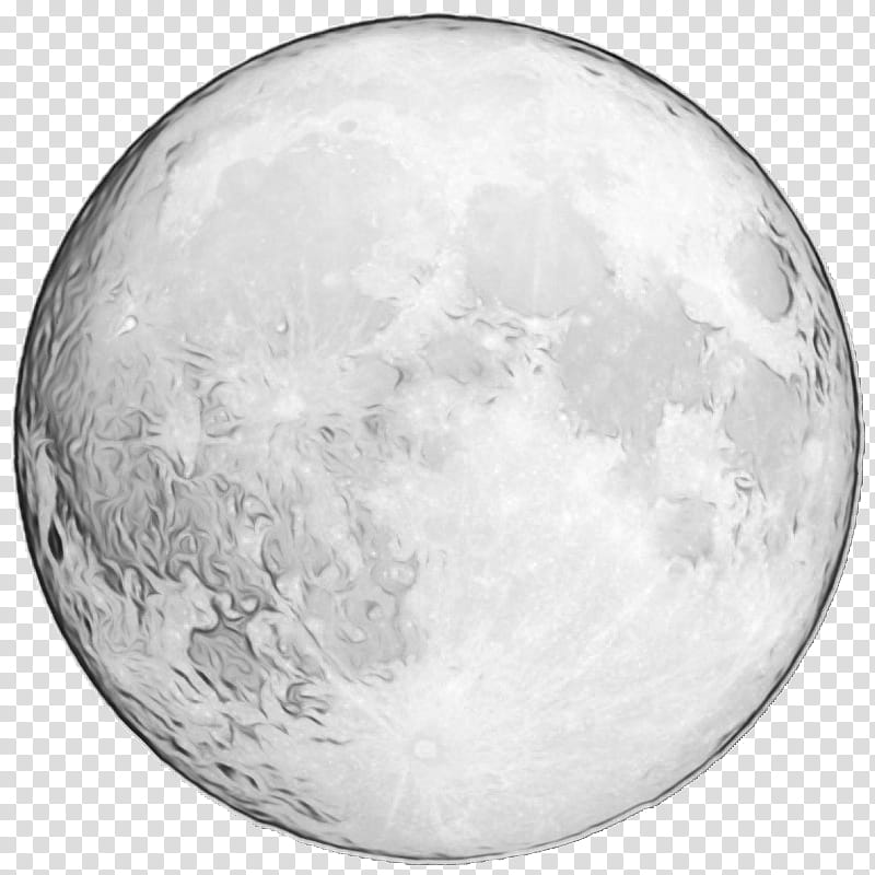 cartoon moon black and white