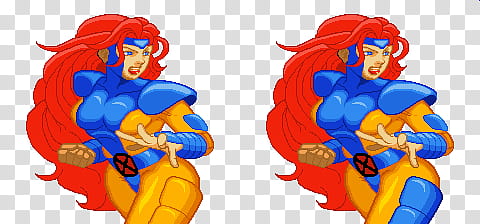 Jean Grey for XMvSF Style transparent background PNG clipart