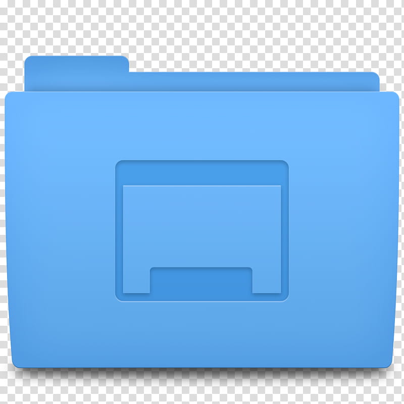 Accio Folder Icons for OSX, Desktop, blue folder illustration transparent background PNG clipart