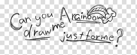 can you a rainbow draw me just for me transparent background PNG clipart