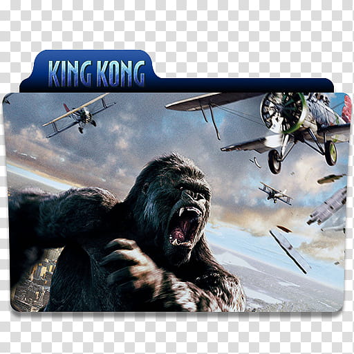 King Kong  folder icon, King Kong. () transparent background PNG clipart