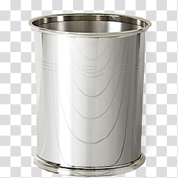 Trashes For The Masses, silver can transparent background PNG clipart