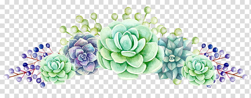 Artificial flower, Echeveria, Plant, Turquoise, Stonecrop Family, Petal, Hair Accessory transparent background PNG clipart