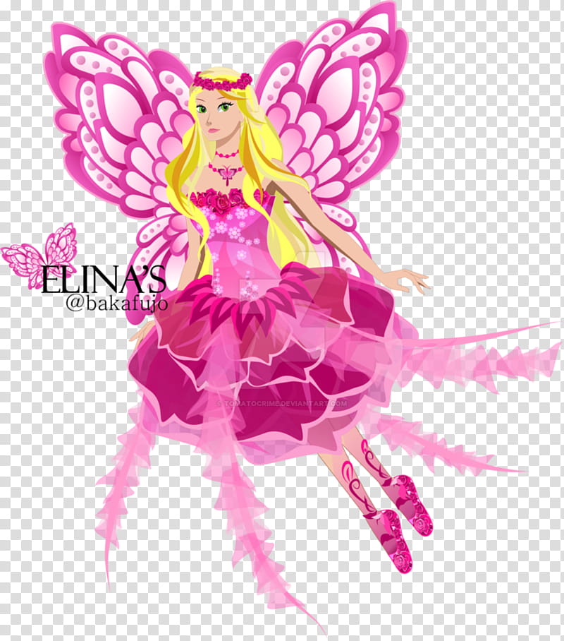 Fairy Elina from Barbie Fairytopia Mermaidia movie transparent background PNG clipart