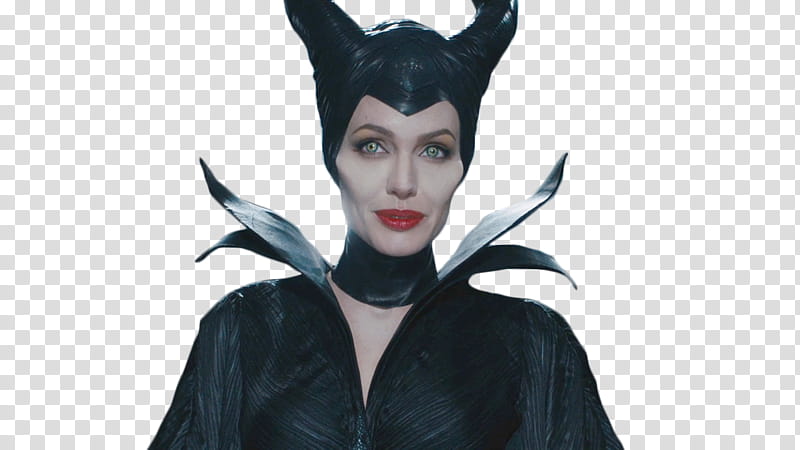 MALEFICA, Angelina Jolie as Maleficent transparent background PNG clipart
