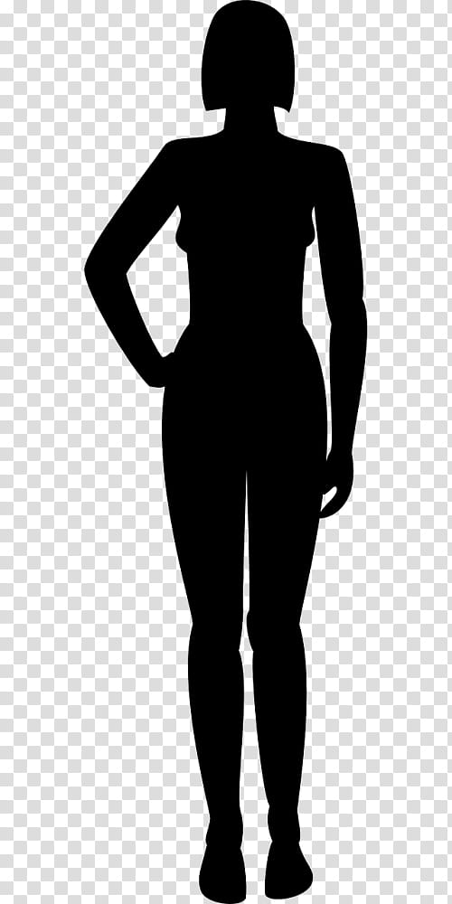 Woman, Silhouette, Drawing, Standing, Shoulder, Joint, Male, Arm transparent background PNG clipart