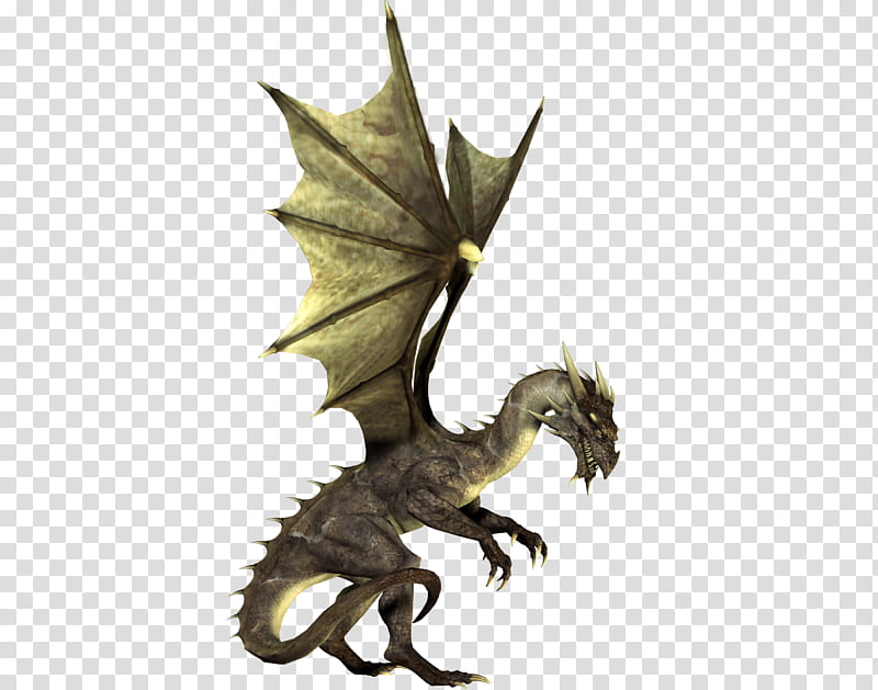 E S Draconian, grey dragon transparent background PNG clipart