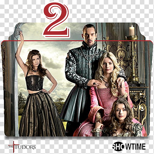 The Tudors series and season folder icons, The Tudors S ( transparent background PNG clipart