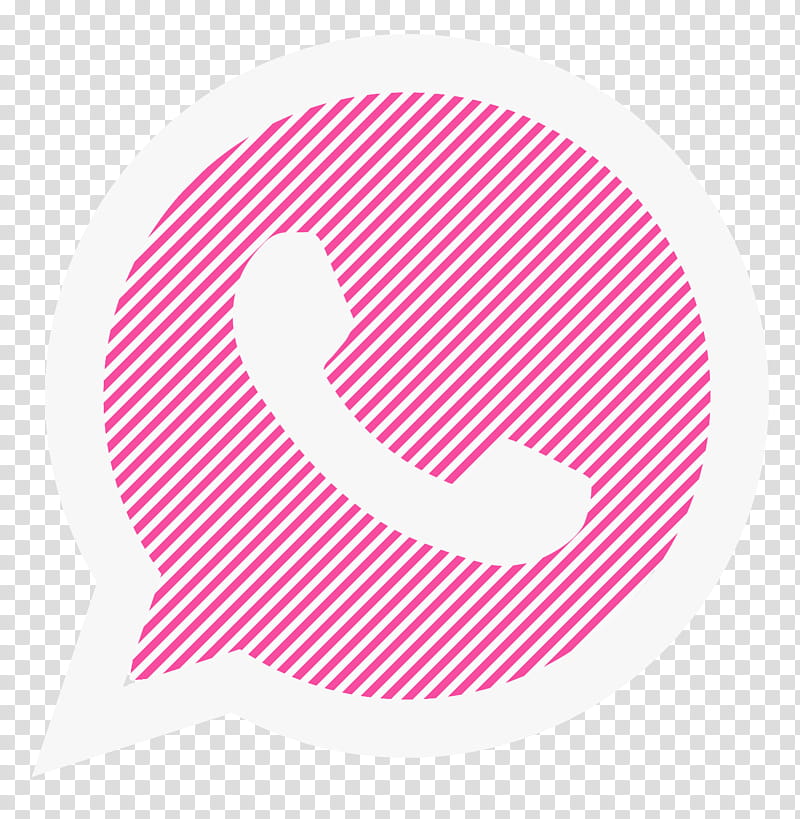 Logos Whatsapp, pink Messenger logo transparent background PNG clipart