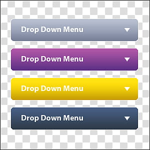 Drop Down Menu Buttons  transparent background PNG clipart