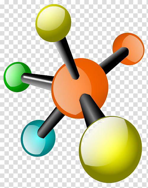 Chemistry, Molecule, Atom, Chemical Compound, Organic Chemistry, Chemical Polarity, Intramolecular Force, Yellow transparent background PNG clipart