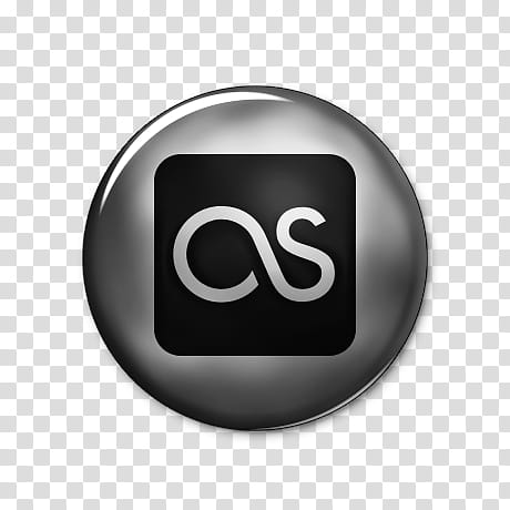 Silver Button Social Media, lastfm logo square webtreatsetc icon transparent background PNG clipart