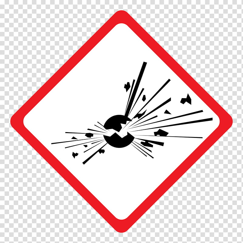 Cartoon Explosion, GHS Hazard Pictograms, Hazard Symbol, Explosive, Label, Substance Theory, Clp Regulation, Warning Sign transparent background PNG clipart