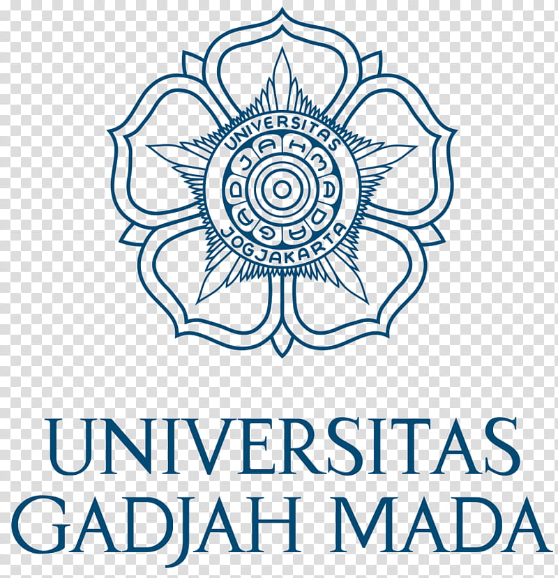 Circle Design, Gadjah Mada University, Ugm, Logo, Campus, White, Symbol, Black transparent background PNG clipart