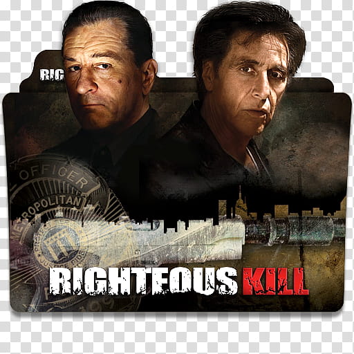 Robert De Niro Movies Folder Icon , Righteous Kill transparent background PNG clipart