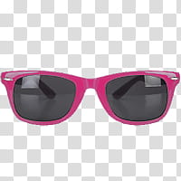 pink framed sunglasses close-up transparent background PNG clipart