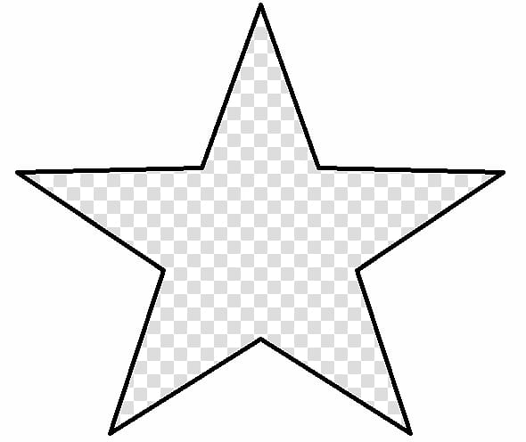 Plantillas, star sketch transparent background PNG clipart