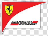 SCUDERIA FERRARI Logo  transparent background PNG clipart