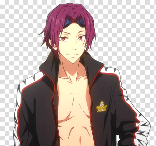 Rin Matsuoka anime character transparent background PNG clipart