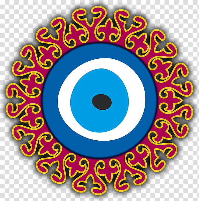 Eye Symbol, Nazar, Amulet, Tshirt, Circle, Evil Eye, Mandala, Iris transparent background PNG clipart